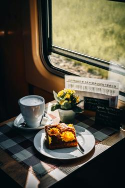 Enjoy a relaxing morning in Zittau with coffee and cake on a nostalgic train.